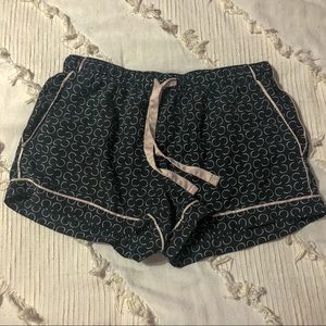 polka dot pajama shorts